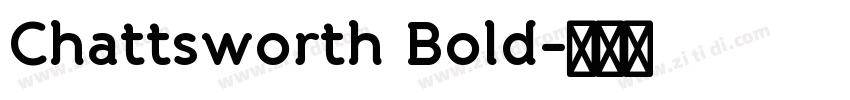 Chattsworth Bold字体转换
